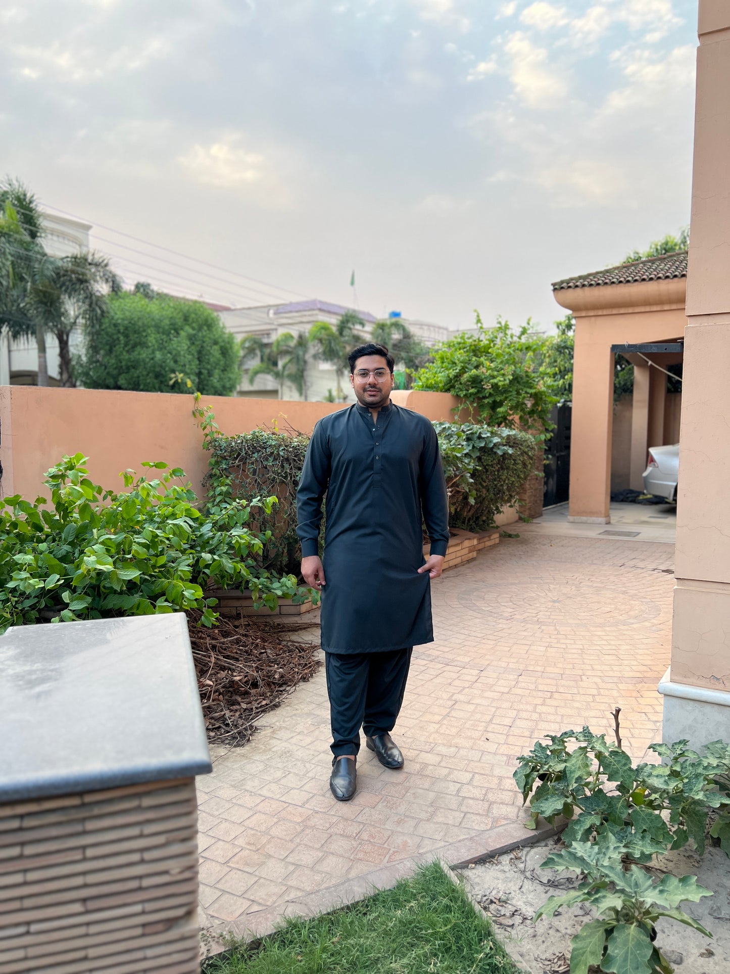 Intense Kurta Trouser (D.Green)