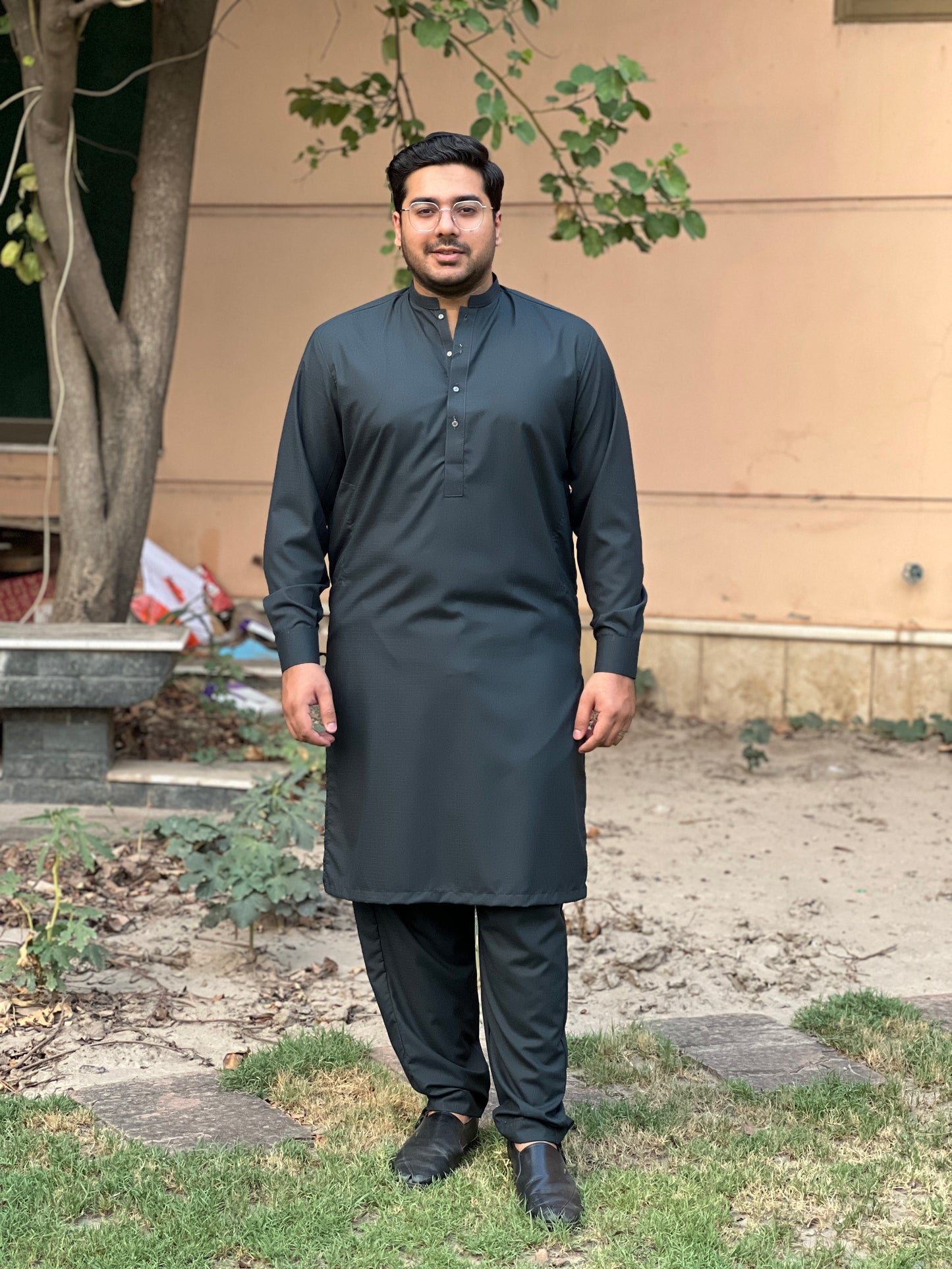 Intense Kurta Trouser (D.Green)
